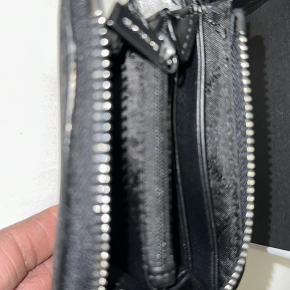 Michael Kors Signature Key Chain and Coin/credit card holder Gift Set Black NWT - Picture 5 of 5